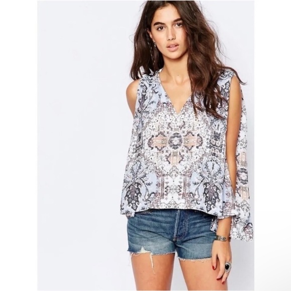 Free People Darcy Top Size Large - Picture 1 of 10